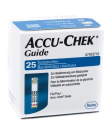 ACCU-CHEK GUIDE 25 STRIPS RETAIL - Abelastore.it - Dispositivi sanitari