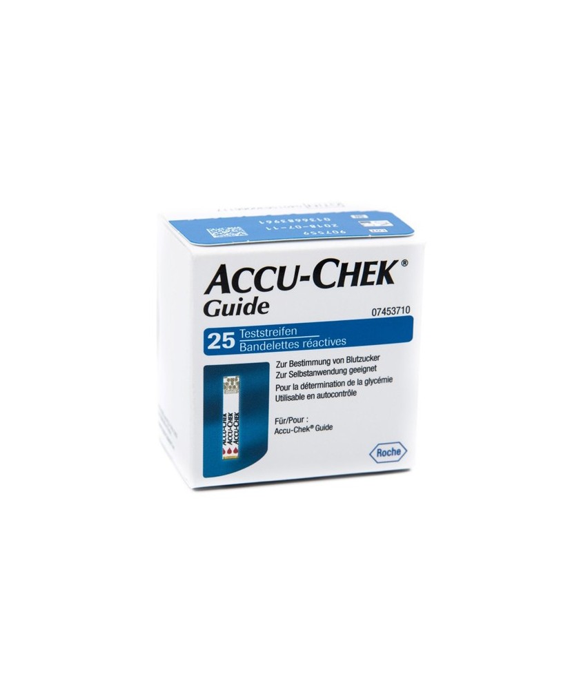 ACCU-CHEK GUIDE 25 STRIPS RETA - Abelastore.it - Dispositivi sanitari