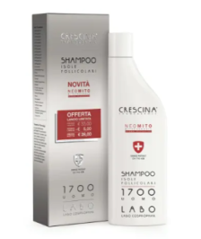 SHAMPOO CRESCINA ISOLE FOLLICOLARI NEO MITO 1700 UOMO 150ML - Abelastore.it - Cosmetici e Bellezza