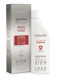 SHAMPOO CRESCINA ISOLE FOLLICOLARI NEO MITO 2100 DONNA 150ML - Abelastore.it - Cosmetici e Bellezza