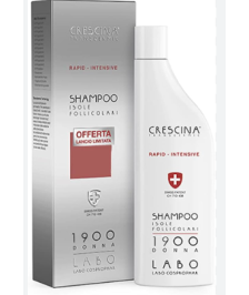 SHAMPOO CRESCINA ISOLE FOLLICOLARI RAPID INTENSIVE 1900 DONNA 150 ML - Abelastore.it - Cosmetici e Bellezza