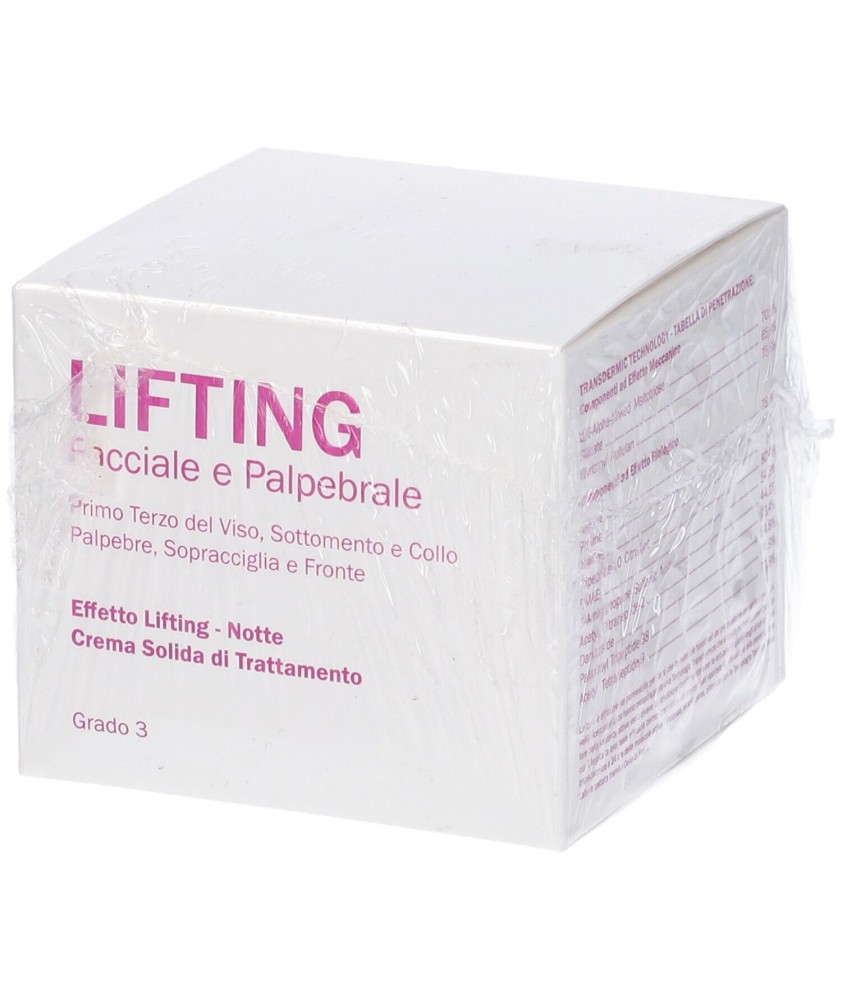 LIFTING FACCIALE E PALPEBRALE GRADO 3 CREMA NOTTE 50 ML - Abelastore.it - Cosmetici e Bellezza