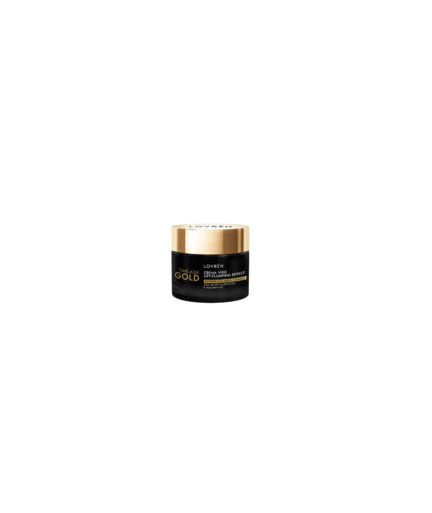 LOVREN CREMA VISO TIME AGE GOLD LIFT PLUMPING EFFECT 30 ML - Abelastore.it - Cosmetici e Bellezza