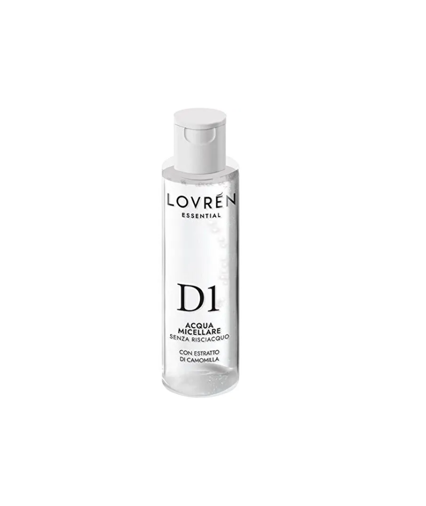 LOVREN D1 ACQUA MICELLARE SENZA RISCIACQUO CON ESTRATTO DI CAMOMILLA 100 ML - Abelastore.it - Cosmetici e Bellezza