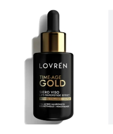 Lovren Siero Viso Time Age Gold Lift Tripeptide Effect 30ml - Abelastore.it - Cosmetici e Bellezza