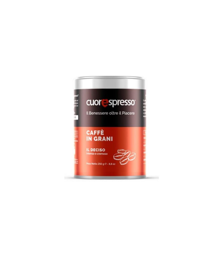 CUORESPRESSO IL DECISO IN GRAUNI 250G - Abelastore.it - CAFFE'