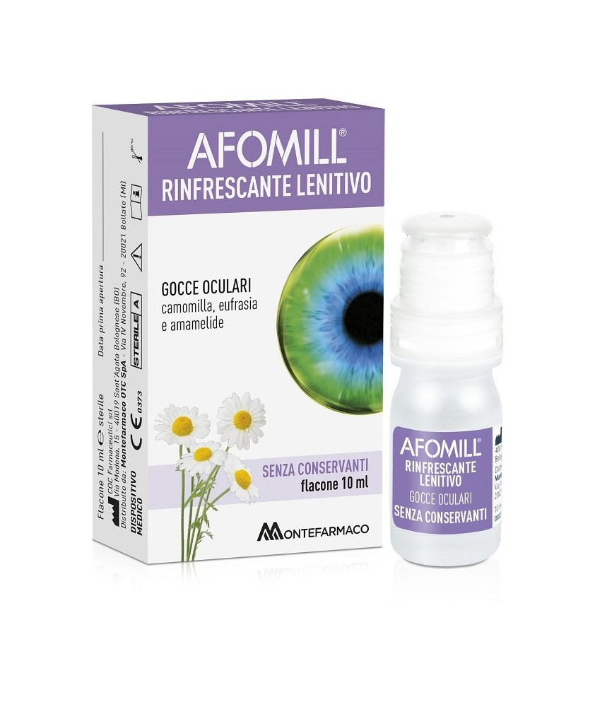 AFOMILL RINFRESCANTE SENZA CONSERVANTI 10ML - Abelastore.it - Farmaci ed Integratori