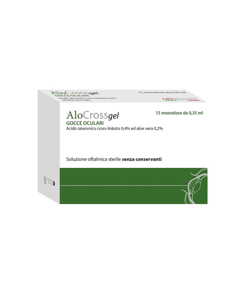 ALOCROSS GEL SOLUZIONE OFTTALMICA 15 FLACONCINI MONODOSE - Abelastore.it - Farmaci ed Integratori