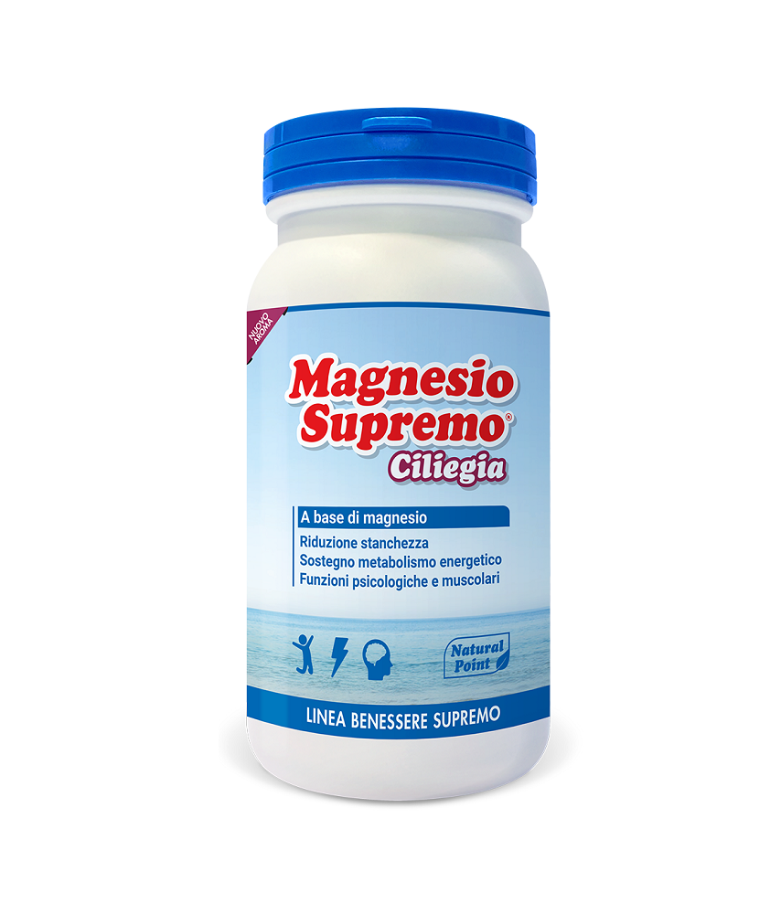 MAGNESIO SUPREMO CILIEGIA 150G - Abelastore.it - Farmaci ed Integratori