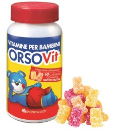 ORSOVIT CARAMELLE GOMMOSE SENZA GLUTINE 60 PEZZI - Abelastore.it - Farmaci ed Integratori