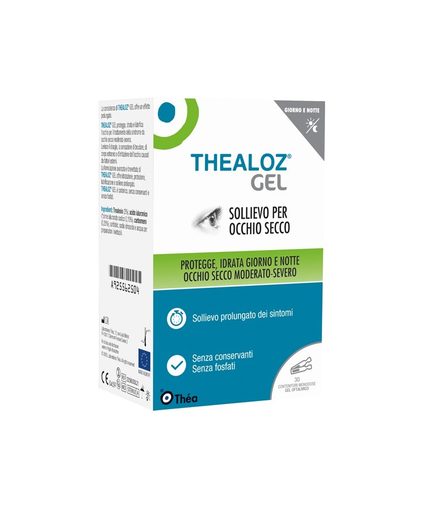 THEALOZ GEL 30 FLACONCINI MONODOSE 0,4G - Abelastore.it - Farmaci ed Integratori