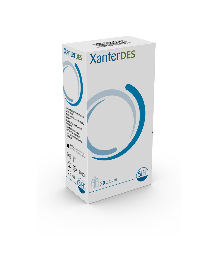 XANTERDES SOLUZIONE OFTALMICA 20 FLACONCINI - Abelastore.it - Farmaci ed Integratori