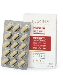 CRESCINA RI-CRESCITA NEO-MITO DONNA 30 COMPRESSE - Abelastore.it - Cosmetici e Bellezza