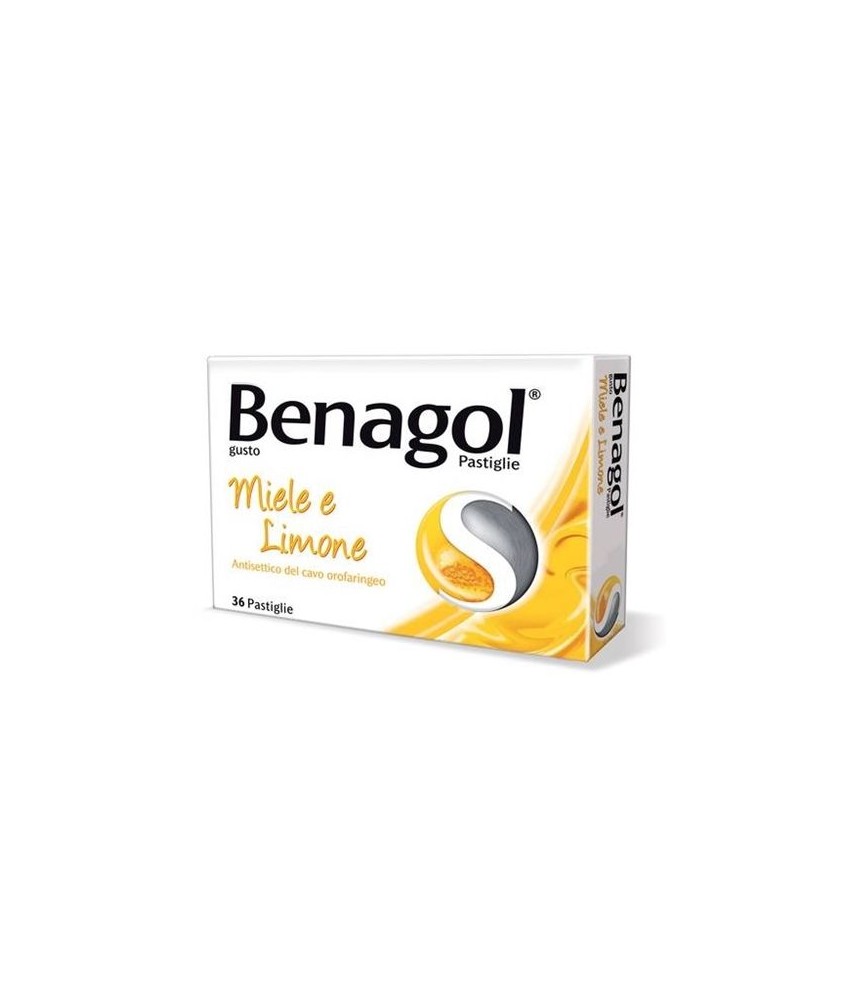 BENAGOL 36 PASTIGLIE MIELE LIMONE - Abelastore.it - Farmaci ed Integratori