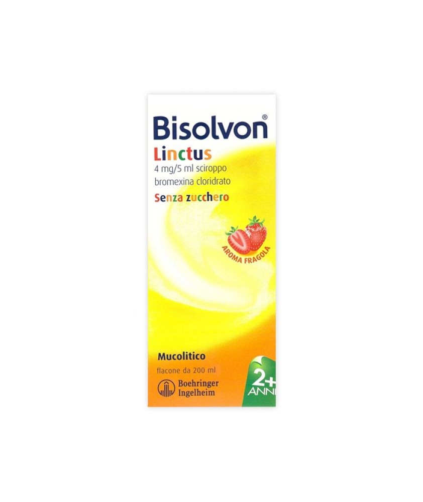 BISOLVON SCIROPPO FLACONE 200ML FRAGOLA - Abelastore.it - Farmaci ed Integratori