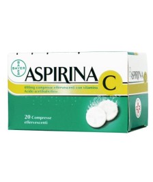 ASPIRINA C 20 COMPRESSE EFFERVESCENTI 400+240MG - Abelastore.it - Farmaci ed Integratori