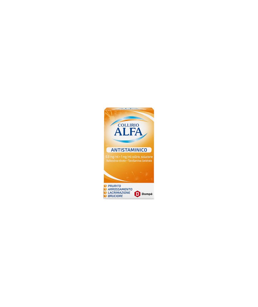 COLLIRIO ALFA ANTISTAMINICO FLACONE 10ML - Abelastore.it - Farmaci ed Integratori