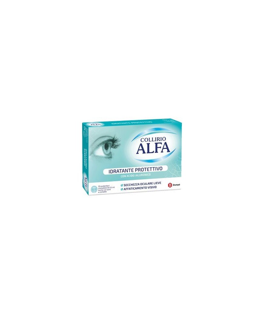 COLLIRIO ALFA IDRATANTE 10 FLACONCINI - Abelastore.it - Farmaci ed Integratori