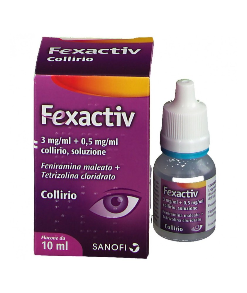 FEXACTIV COLLIRIO 1 FLACONE 10ML - Abelastore.it - Farmaci ed Integratori