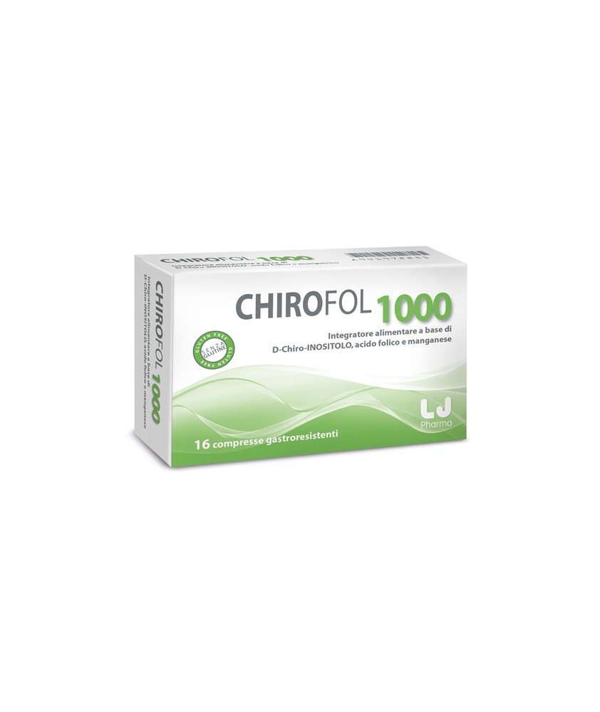 CHIROFOL 1000 16 COMPRESSE GASTRORESISTENTI - Abelastore.it - Farmaci ed Integratori