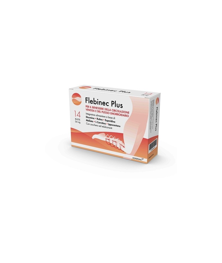 FLEBINEC PLUS 14 BUSTINE - Abelastore.it - Farmaci ed Integratori