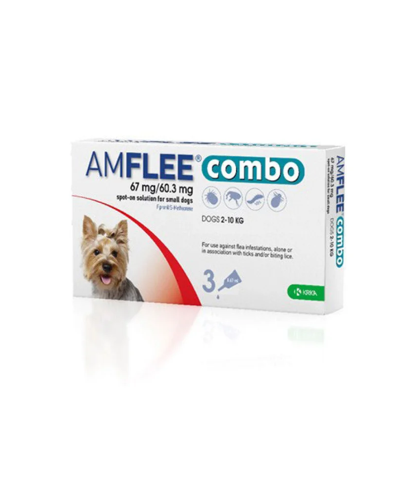 AMFLEE COMBO 3 PIPETTE CANI DA 2-10KG - Abelastore.it - VETERINARI & ANIMALI