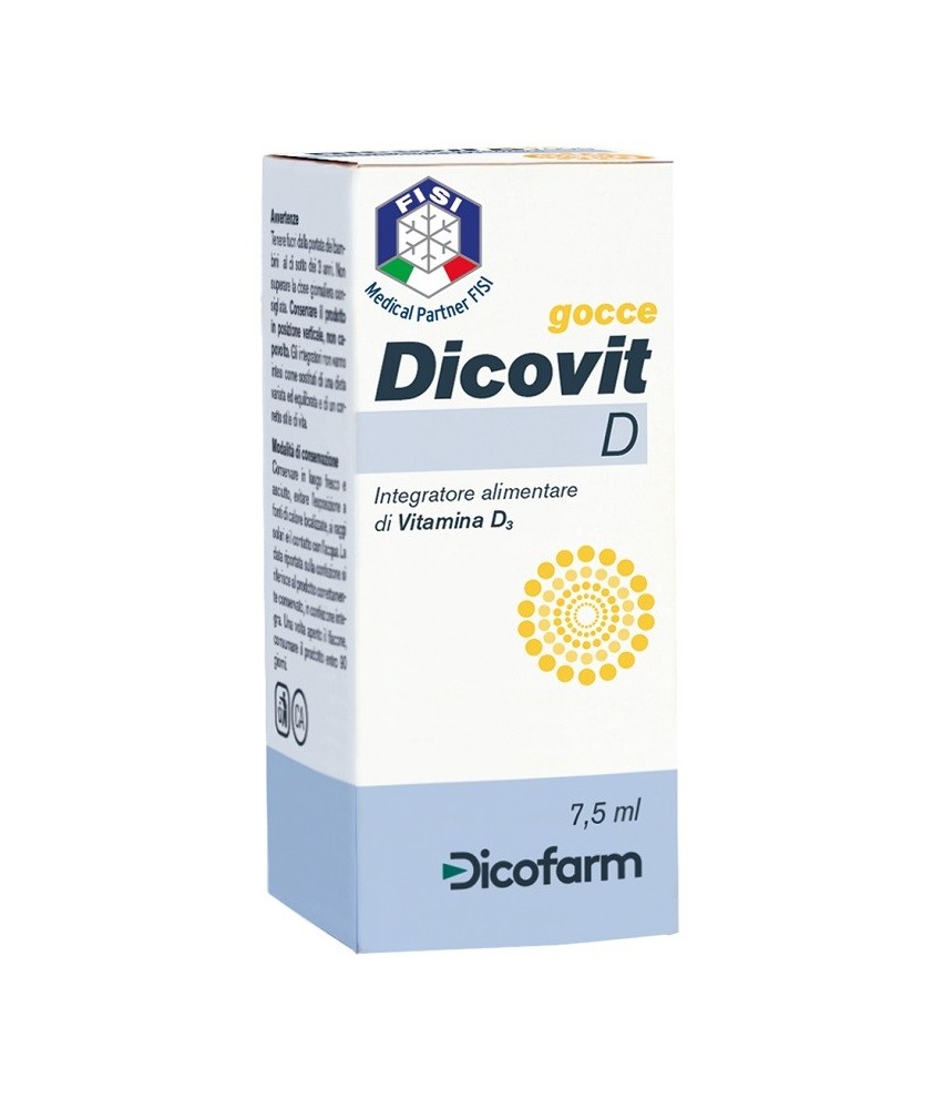 DICOVIT D 7,5 ML - Abelastore.it - Farmaci ed Integratori