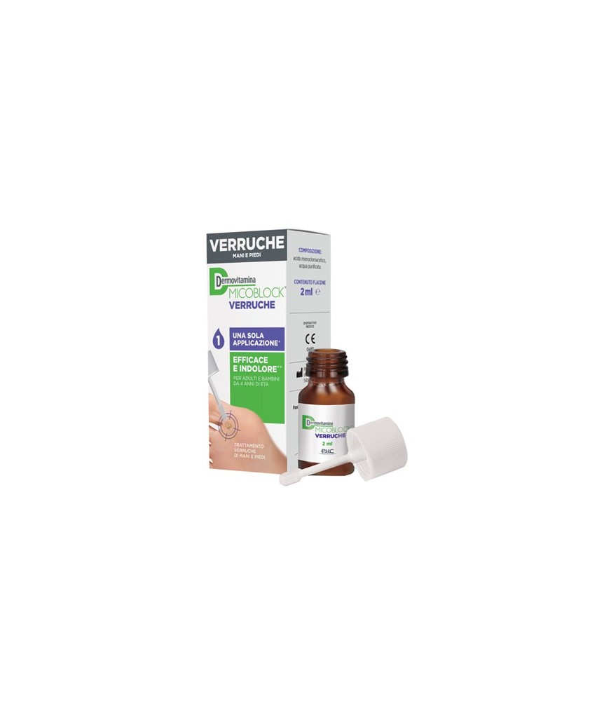 DERMOVITAMINA VERRUCHE 2ML - Abelastore.it - Cura Mani e Piedi