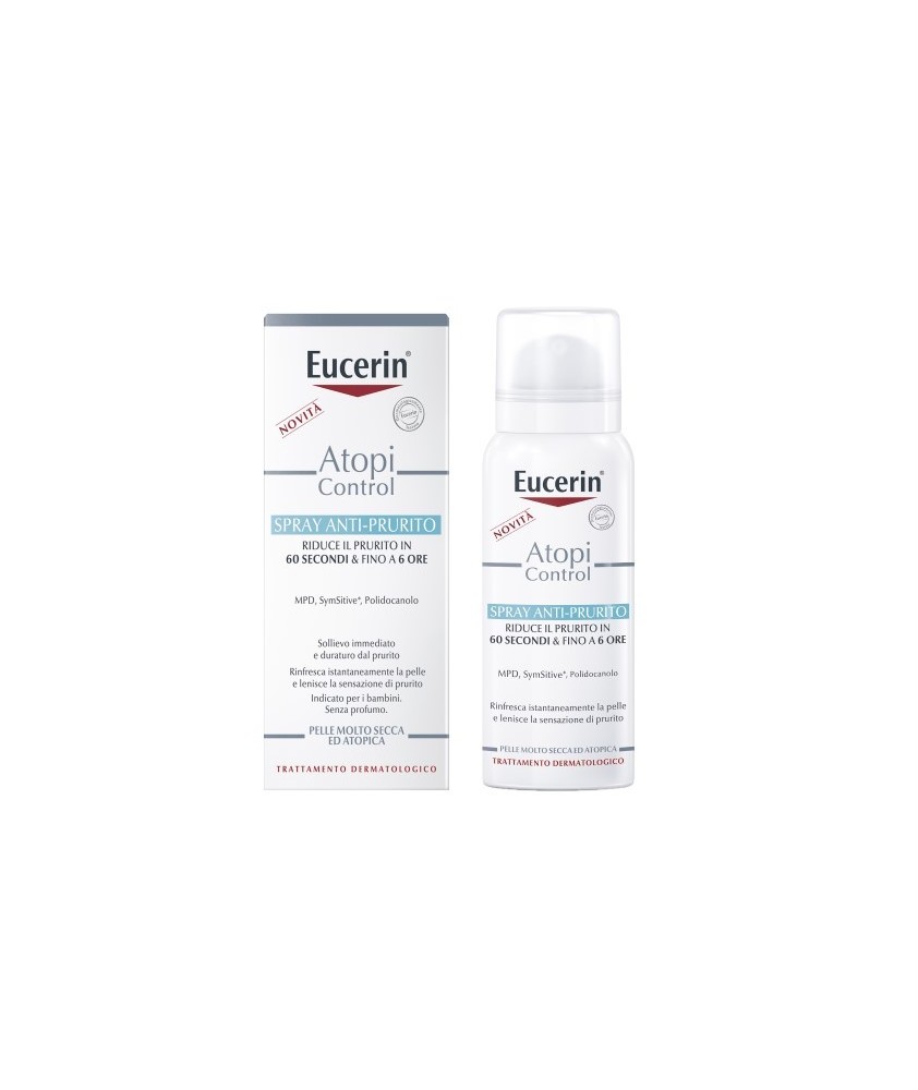 EUCERIN ATOPIC SPRAY Trattamento dermatologico spray anti-prurito 50ML - Abelastore.it - Cosmetici e Bellezza