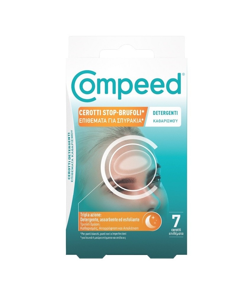 COMPEED CEROTTI STOP BRUFOLI DETERGENTE - Abelastore.it - Cosmetici e Bellezza