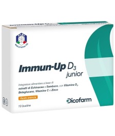 IMMUN UP D3 JUNIOR 10 BUSTINE 3G - Abelastore.it - Farmaci ed Integratori