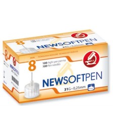 NEWSOFTPEN G31 8MM 0,25MM 100P - Abelastore.it - Dispositivi sanitari