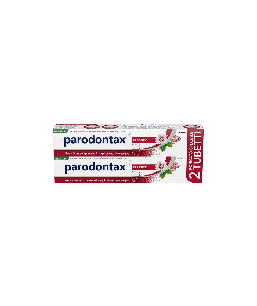 PARODONTAX BIPACK CLASSICO 2X75ML - Abelastore.it - Igiene Orale