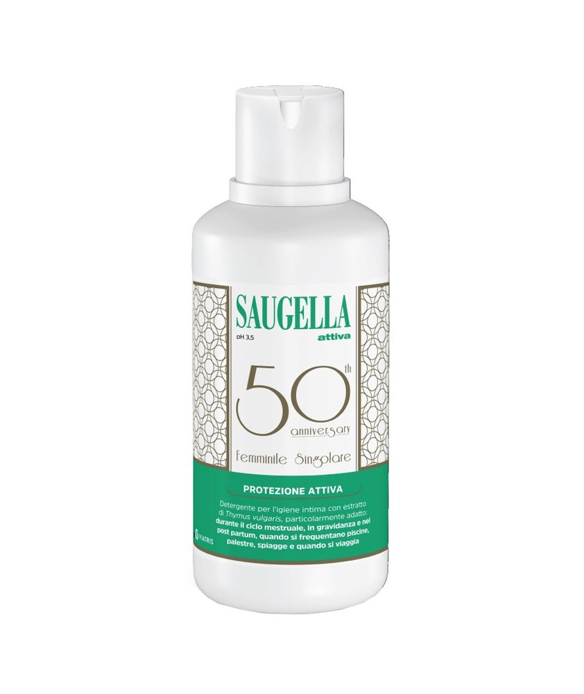 SAUGELLA ATTIVA 500ML ANNIVERSARIO - Abelastore.it - Igiene Intima