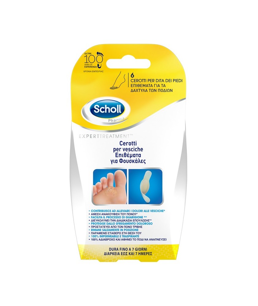 SCHOLL CEROTTI VESCICHE DITA PIEDI - Abelastore.it - Cura Mani e Piedi