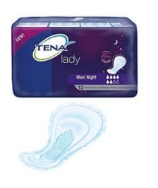 TENA DISCREET MAXI NIGHT 12 PEZZI - Abelastore.it - Igiene del Corpo