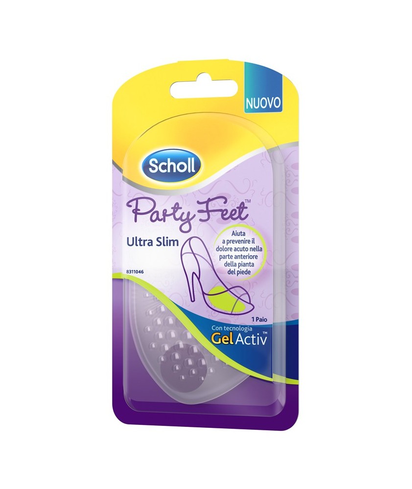 SCHOLL PARTY FEET GEL ACTIV ULTRA SLIM - PLANTARE - Abelastore.it - Cura Mani e Piedi