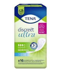 TENA DISCREET ULTRA NORMAL 16 PEZZI - Abelastore.it - Igiene del Corpo