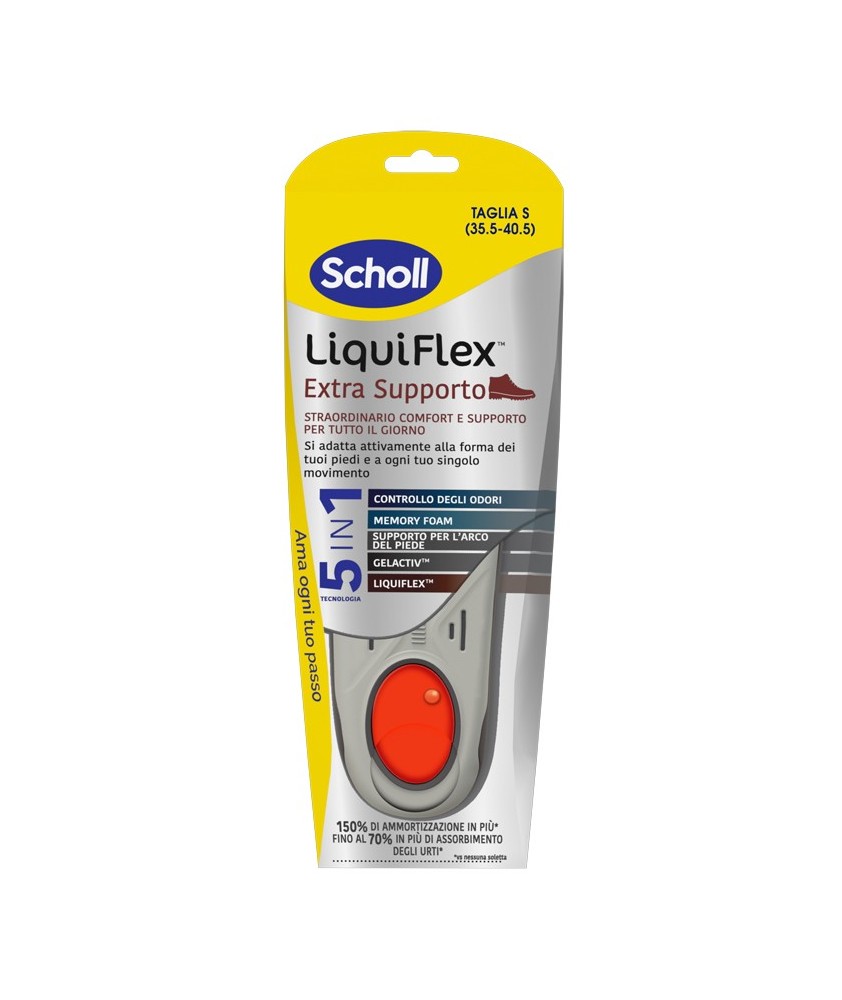 SCHOLL LIQUIFLEX EXTRA SUPPORTO MISURA S - Abelastore.it - Dispositivi sanitari