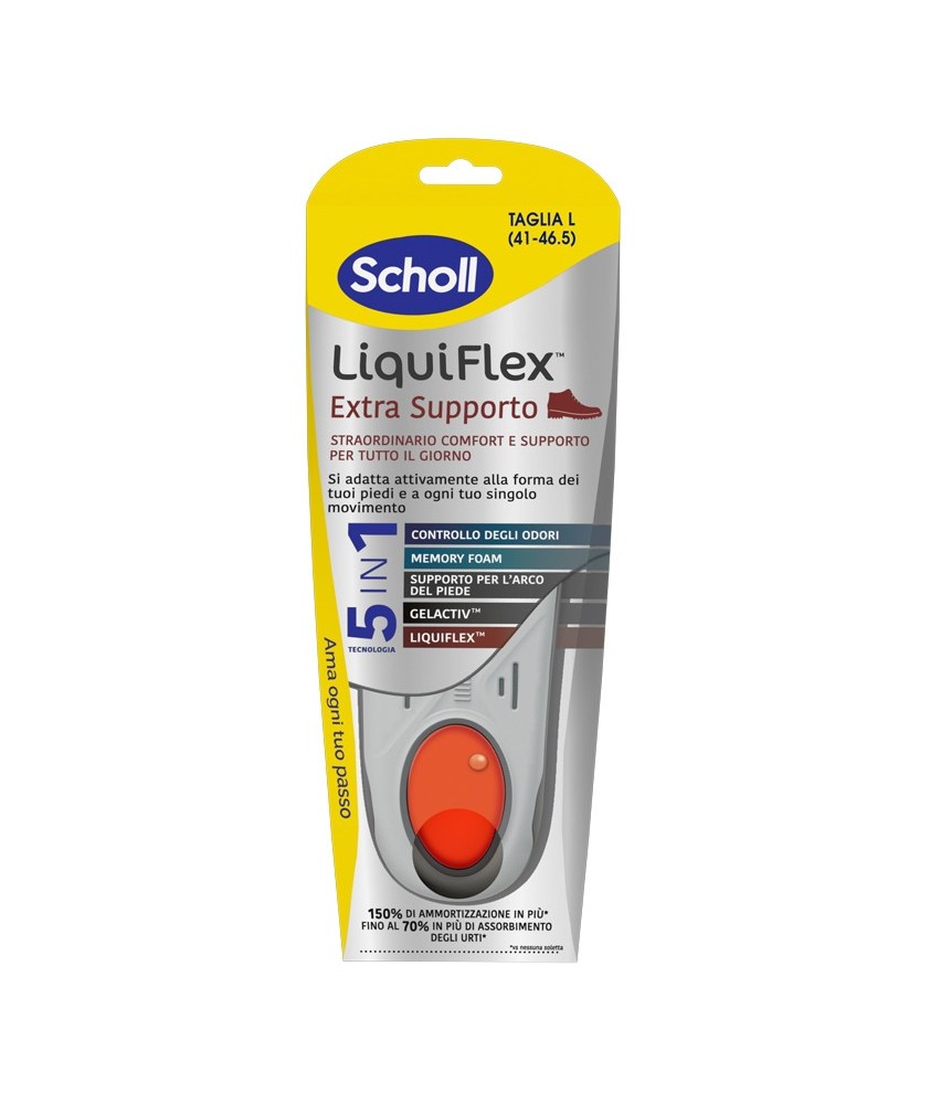 SCHOLL LIQUIFLEX EXTRA SUPPORTO MISURA L - Abelastore.it - Dispositivi sanitari