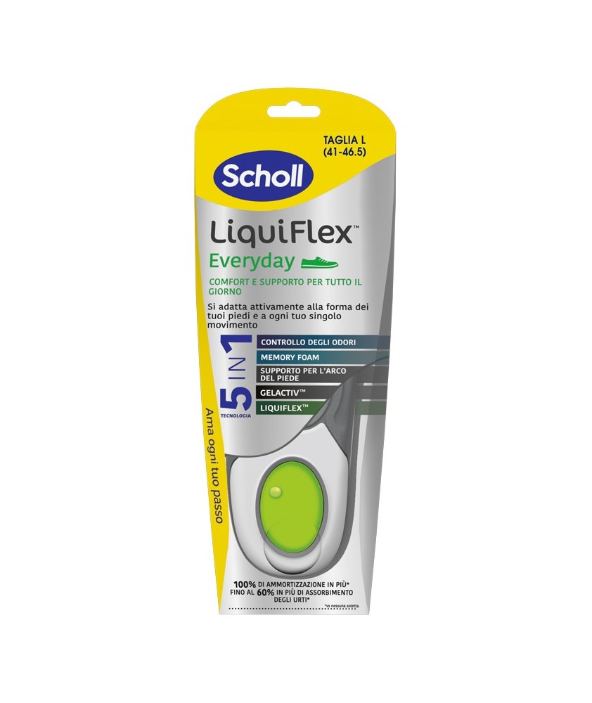 SCHOLL LIQUIFLEX EVERYDAY MISURA L - Abelastore.it - Dispositivi sanitari