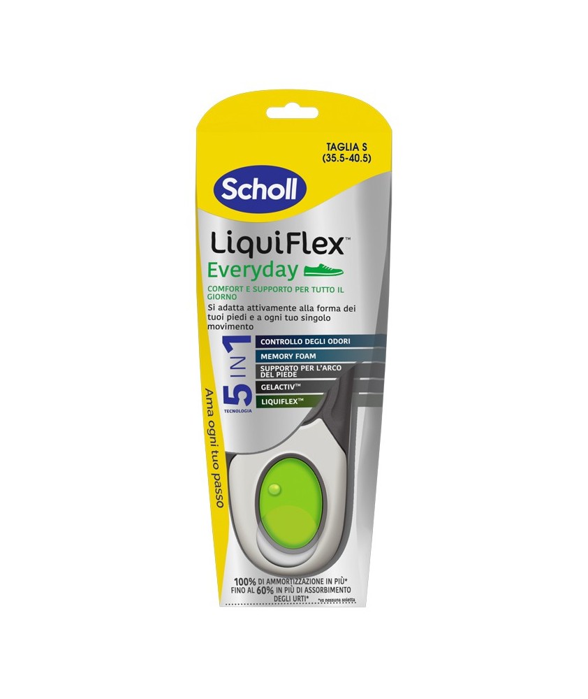 SCHOLL LIQUIFLEX EVERYDAY MISURA S - Abelastore.it - Dispositivi sanitari