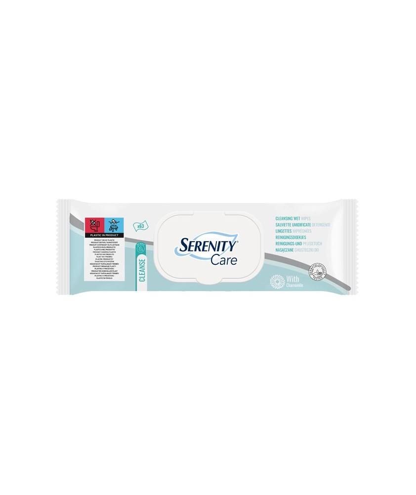 SERENITY CARE SALVIETTINE UMIDIFICATE 63 PEZZI - Abelastore.it - Igiene del Corpo