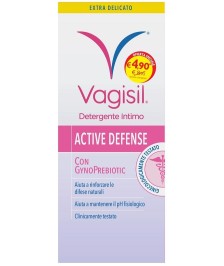 VAGISIL DETERGENTE ACTIVE DEFENSE 250ML OFS - Abelastore.it - Igiene del Corpo