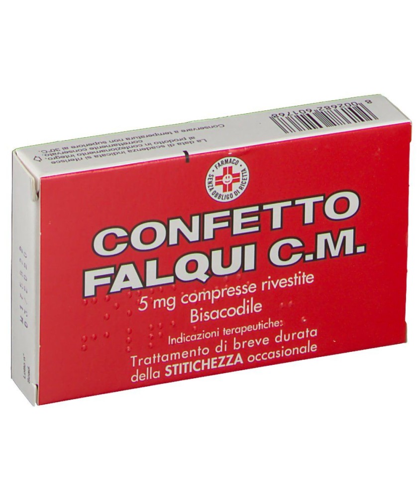 CONFETTO FALQUI CM 20 COMPRESSE 5 MG - Abelastore.it - Farmaci ed Integratori