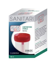 CONTENITORE FECI STERILE CON TAPPO A PRESSIONE - Abelastore.it - Dispositivi sanitari