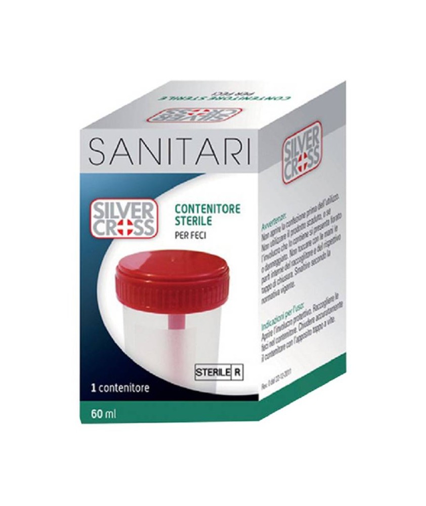 CONTENITORE FECI STERILE CON TAPPO A PRESSIONE - Abelastore.it - Dispositivi sanitari