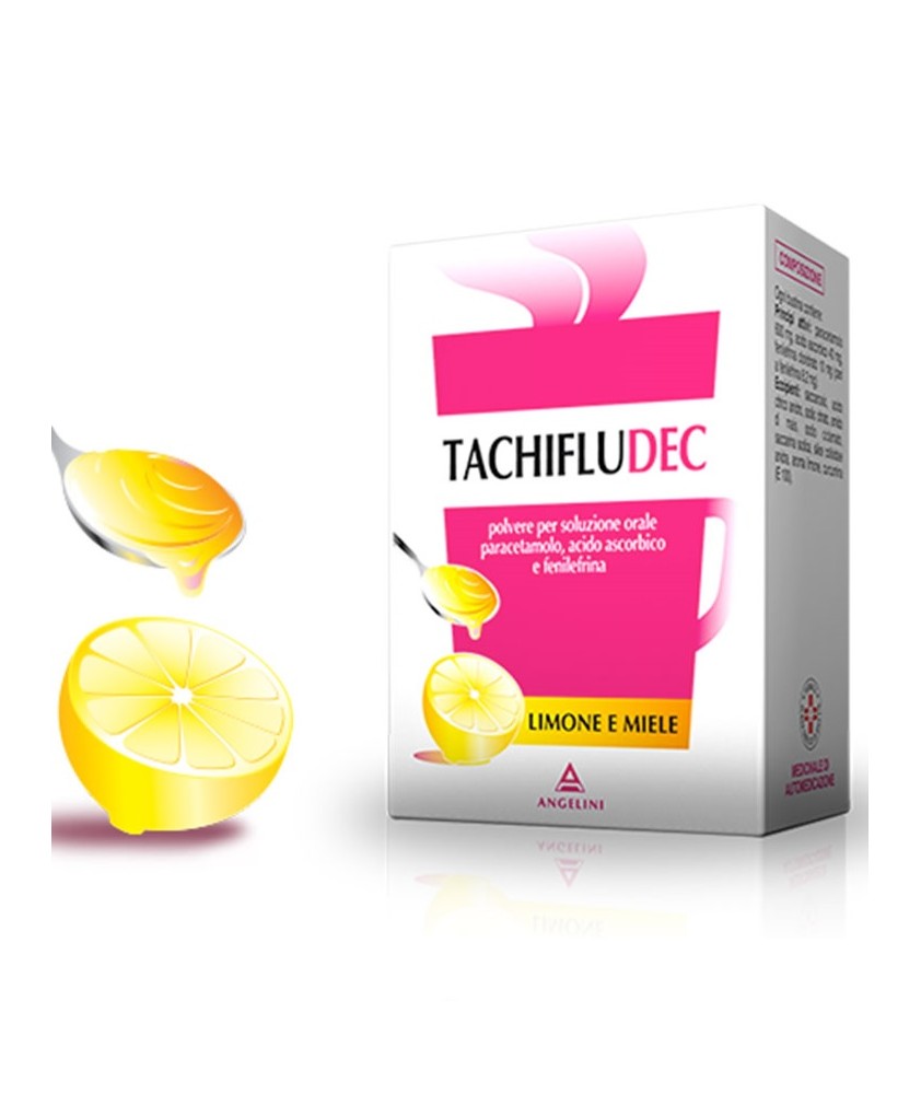 TACHIFLUDEC 10 BUSTINE LIMONE E MIELE - Abelastore.it - Farmaci ed Integratori