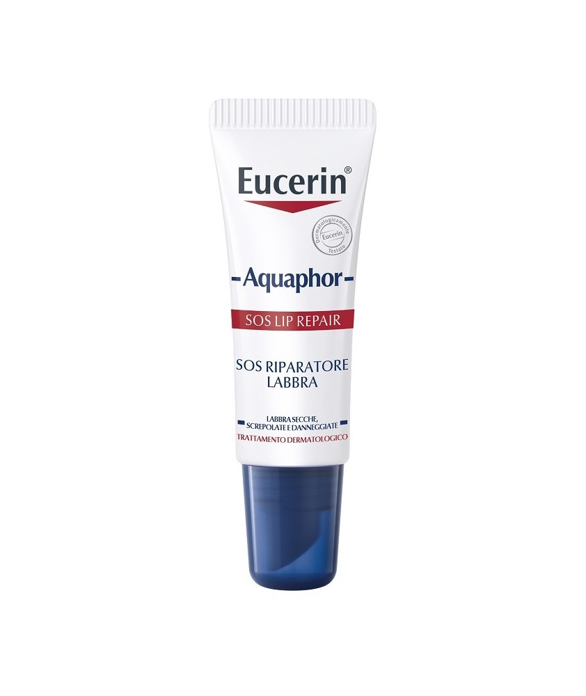 EUCERIN AQUAPHOR SOS RIPATORE LABBRA 10 ML - Abelastore.it - Cosmetici e Bellezza