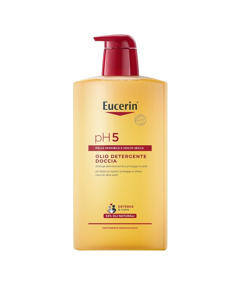 EUCERIN OLIO DOCCIA PH5 1L - Abelastore.it - Igiene del Corpo